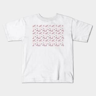 Marine Animals - Rose Kids T-Shirt